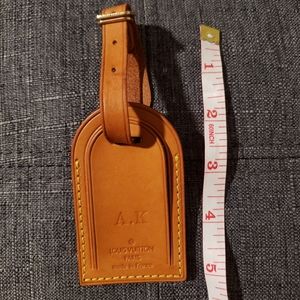 Authentic Louis Vuitton Luggage Tag